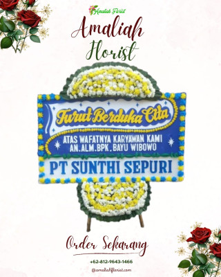 Papan Bunga Duka di Tarumajaya