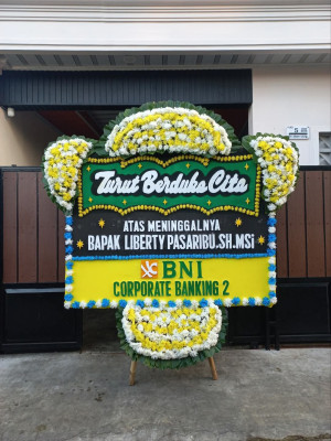 Papan Bunga Duka di Tarumajaya