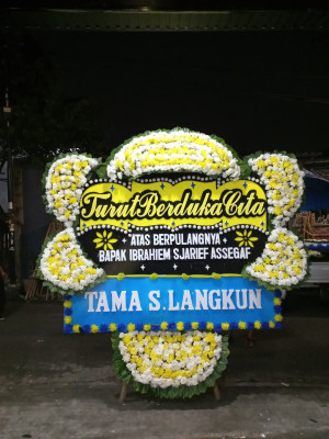 Papan Bunga Duka di Tarumajaya