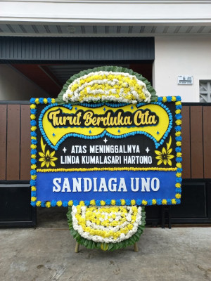 Papan Bunga Duka di Tarumajaya